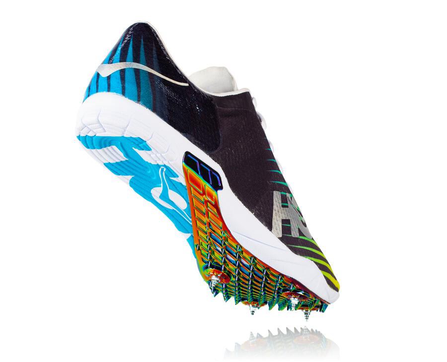 Hoka One One Spikes Dame - Speed Evo R - Sort/Hvide - 148530JUO